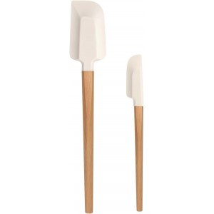 Wooden Handle Spatula Set, 12