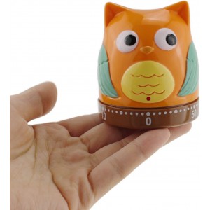 Cute Time Manager, Kitchen Timer for Cooking, Learning Reminder, owl