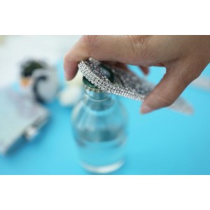 Beer Bottle Opener Diamond Bling Crystal Opener for Beer, Can, Soda Personalized Bartender Bottle Opener for Bar, Party, Travel,Church Package-2Pcs