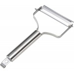 Kai Corporation KAI KITCHEN DH8169 Cabbage, Julienn, Easy to Use, Diagonal Blade, Stainless Steel, Wide Peeler, Dishwasher Safe, Silver, Made in Japan