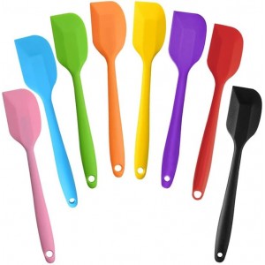 8 Pieces Silicone Spatulas, 11 inch Heat...