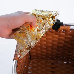 Snowkingdom Disposable Gold Placemats Set of 12 Metallic Round 13 Inch Foil Mesh Pressed Fall Table Mates 12 Pack Gold Doilies for Dining Table Wedding Birthday Party Holiday Home Decoration