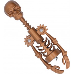 Skull Corkscrew Wine Bottle Opener Skeleton Opening Tool Metal Corkscrews Bone Wine Wine Red Wine Red Wine Wine with for Wing Corkscrews