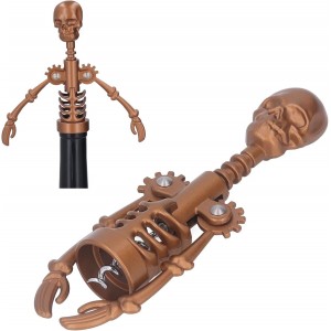 Skull Corkscrew Wine Bottle Opener Skeleton Opening Tool Metal Corkscrews Bone Wine Wine Red Wine Red Wine Wine with for Wing Corkscrews