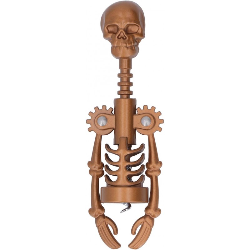 Skull Corkscrew Wine Bottle Opener Skeleton Opening Tool Metal Corkscrews Bone Wine Wine Red Wine Red Wine Wine with for Wing Corkscrews