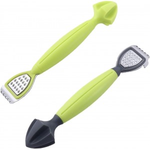 2 Pcs Lemon Zester Bar Tool, Multifuncti...