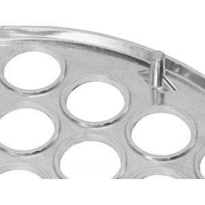 Dumpling Maker, Russian Dumpling Maing Machine Pelmeni Maker Dumpling 37 Holes Food Grade Pelmeni Meat Dumplings Maker Metal for Home Kichen Restaurants (Silver)