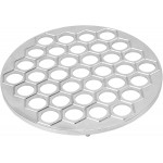 Dumpling Maker, Russian Dumpling Maing Machine Pelmeni Maker Dumpling 37 Holes Food Grade Pelmeni Meat Dumplings Maker Metal for Home Kichen Restaurants (Silver)
