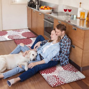 Anti Fatigue Kitchen Mats for Floor 2PCS,17