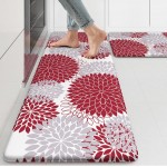 Anti Fatigue Kitchen Mats for Floor 2PCS,17