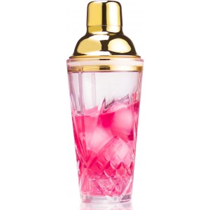 Cocktail Shaker, 14.5 Oz Glass Drink Sha...