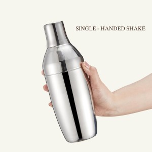 KITESSENSU Cocktail Shaker Set with Carry Case: Vacuum Insulated Martini Shaker with Built-in Strainer, 2 Martini Glasses, Measuring Jigger, Bar Mixing Spoon & Cocktail Recipes, Travel Bar Tool Set