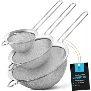 ELEEN Premium Stainless Steel Fine Mesh ...