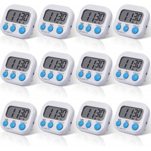 Weewooday 12 Pcs Digital Kitchen Magneti...