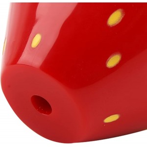 Joyzan Strawberry Shaped Timer, Cartoon Mechanical Time Reminder Cute Fruit Cooking Kitchen Baking Household Manual Precise Countdown 60 Minutes Meal Prep Wake Up Home Study Desktop Classroom