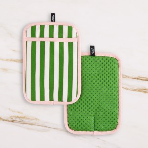kate spade new york Botanical Stripe Pot Holder 2-Pack Set, 7