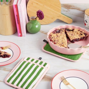 kate spade new york Botanical Stripe Pot Holder 2-Pack Set, 7