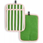 kate spade new york Botanical Stripe Pot Holder 2-Pack Set, 7