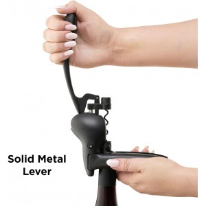 Rabbit Wine Lever Corkscrew Wine Opener With Built In Foil Cutter