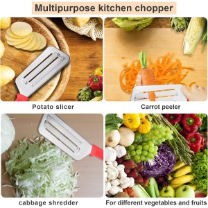Cabbage Shredder for Coleslaw Sauerkraut cabbage slicer Cutter Chopper kitchen Knife Cabbage Peeler Lettuce Shredder lettuce Knife Cabbages Graters for Kitchen Fruit Vegetable Slicer Mandoline Slicers