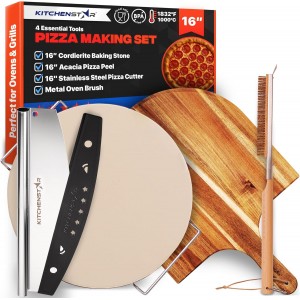 KitchenStar 16-inch Pizza Making Set, 6 ...