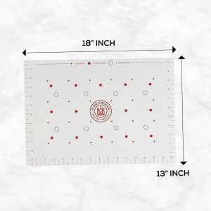 King Arthur Baking Company Cookie Mat, Oven Safe Silicone Reusable Baking Mat, For Precise Cookie Dough Spacing And Placement, Fits Half-Size Pans