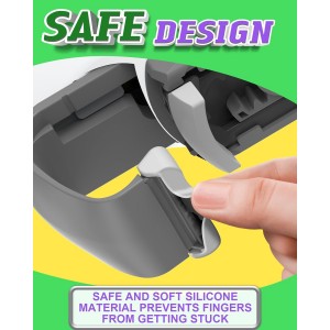 Electric Jar Opener for Weak Hands, Automatic Jar Opener for Seniors with Arthritis, Strong Tough & Easy One Touch Bottle Opener for Arthritic Hands