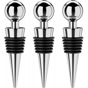 Wine Stoppers for Wine Bottles 3Pcs Vacu...