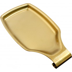 8.1 x 4.3 Inch Gold Square Spoon Rest, 3...