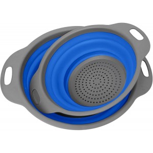 Collapsible Colander, Set of 2 PCS Colla...