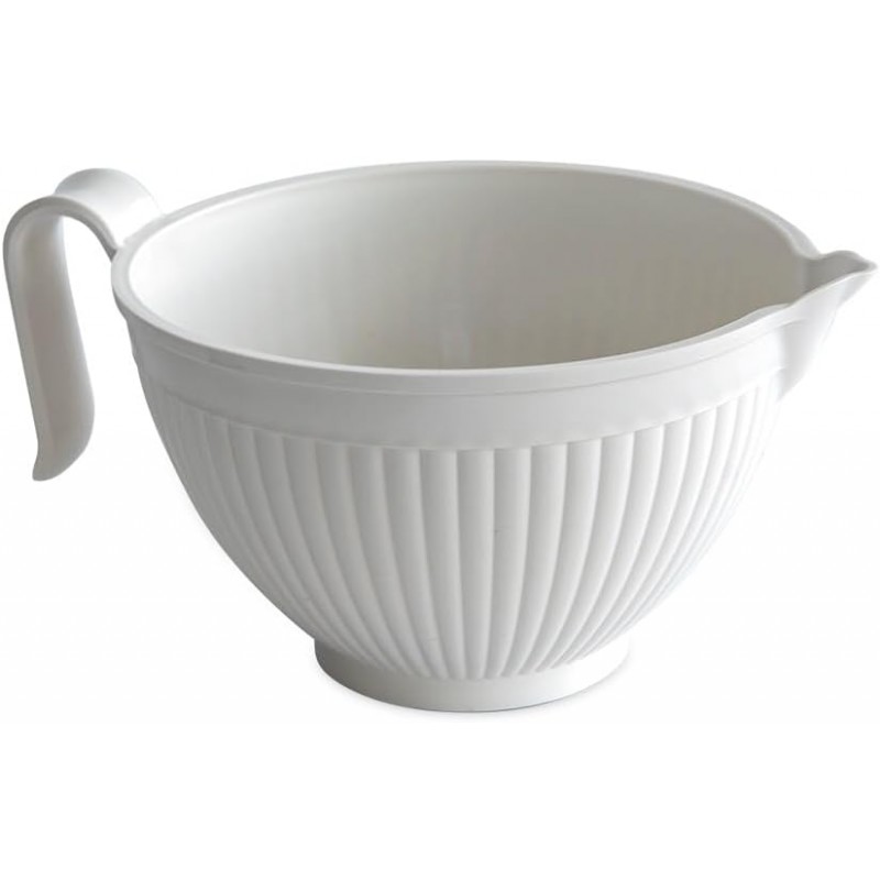 Nordic Ware Better Batter Bowl, White, 10 Cups