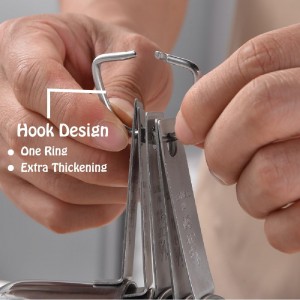 Stainless Steel Measuring Cups Set, 5 Pieces Kitchen Measuring Sets Gadgets tool,For Cooking & Baking,Measure Dry & Wet Ingredients And Liquid (Cups)