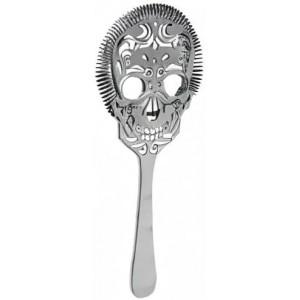 Skull Cocktail Strainer Bar Strainer with Handle