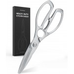 Kitchen Scissors, Forged Stainless Steel Heavy Duty Kitchen Shears, Dishwasher Safe Cooking Scissors for Meat, Poultry & Vegetables