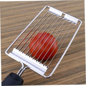 Tomato Slicer,Fruit Slicer Stainless Steel Handheld Boiled Eggs Slicer Tomato Cutter Veggie Chopper Kitchen Gadgets
