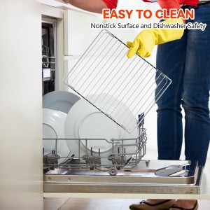 Stainless Steel Oven Rack for Breville Smart Oven BOV800XL, Plus BOV810BSS, Pro BOV845BSS. SP0002651, Oven Racks Replacements, Cooling Racks for Cooking and Baking