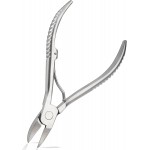 Heavy Duty Podiatrist Toenail Clippers for Thick and Ingrown Nails, Hand Forged Stainless Steel Toe Nail Clippers for Men Women Seniors