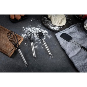 Kuhn Rikon Essential Small Silicone Balloon Whisk – Heat-Resistant Silicone for Cookware-Safe Mixing & Blending