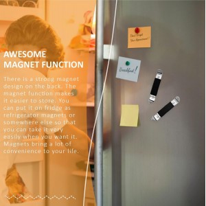 3 Pack Magnetic Bottle Openers Stainless Steel Flat Bottle Opener, Solid and Beer Openers Small Bottle Opener Can Tapper with Magnet for Camping and Traveling