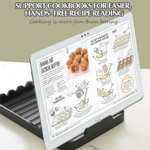 Ysks'hf spoon holder and pot lid holder，stainless steel，Kitchen Utensil Rest, scraper holder & pot holder，Spoon Holder for Stove Top - Kitchen Utensil Holder for Ladles & Tongs（Black)