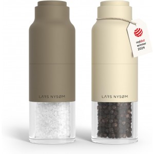 LARS NYSØM Salt and Pepper Grinder Set,...