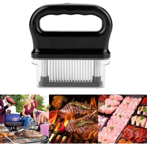 meat tenderizer needle jaccard 48-blade meat tenderizer 17¡Á17¡Á4 48 stainless steel ultra of sharpness needle blade tenderizer for tenderizing steak