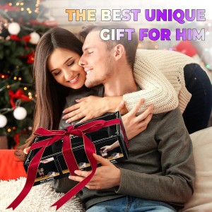 Electric Whiskey Smoker Kit with Torch, Home Bar Gift for Whiskey Lover, 6 Wood Chips – Infuse Rich Smoky Flavors in Bourbon Old Fashioned & Cocktails, Birthday Gifts for Him, Husband (Without Butane)