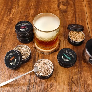 Electric Whiskey Smoker Kit with Torch, Home Bar Gift for Whiskey Lover, 6 Wood Chips – Infuse Rich Smoky Flavors in Bourbon Old Fashioned & Cocktails, Birthday Gifts for Him, Husband (Without Butane)