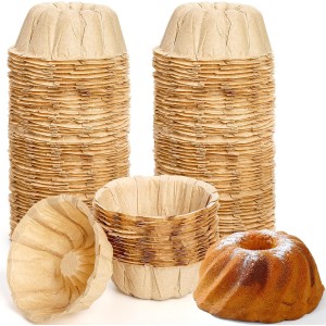 ZENFUN 100 Pcs Mini Fluted Tube Pan Line...