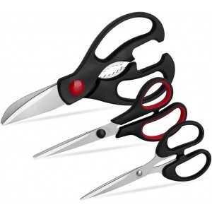 Kitchen Shears Set - QtoiKce Kitchen Sci...