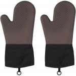 OXO Good Grips Silicone Oven Mitt - Black, Pack of 2