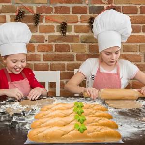 3 Pack Nonstick French Baguette Bread Pan 15