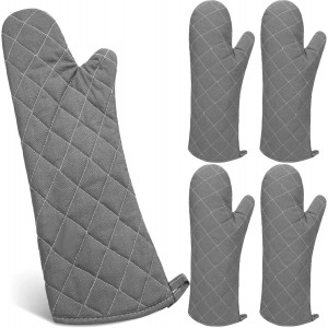 2 Pairs 17 Inch Extra Long Oven Mitts He...