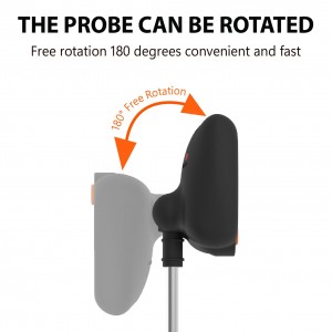 10 Inch Long Digital Candy Thermometer with Pot Clip,Deep Fry Thermometer,Rotating Display, Best Instant Read Food Meat Thermometer for Candy Making or Deep Frying